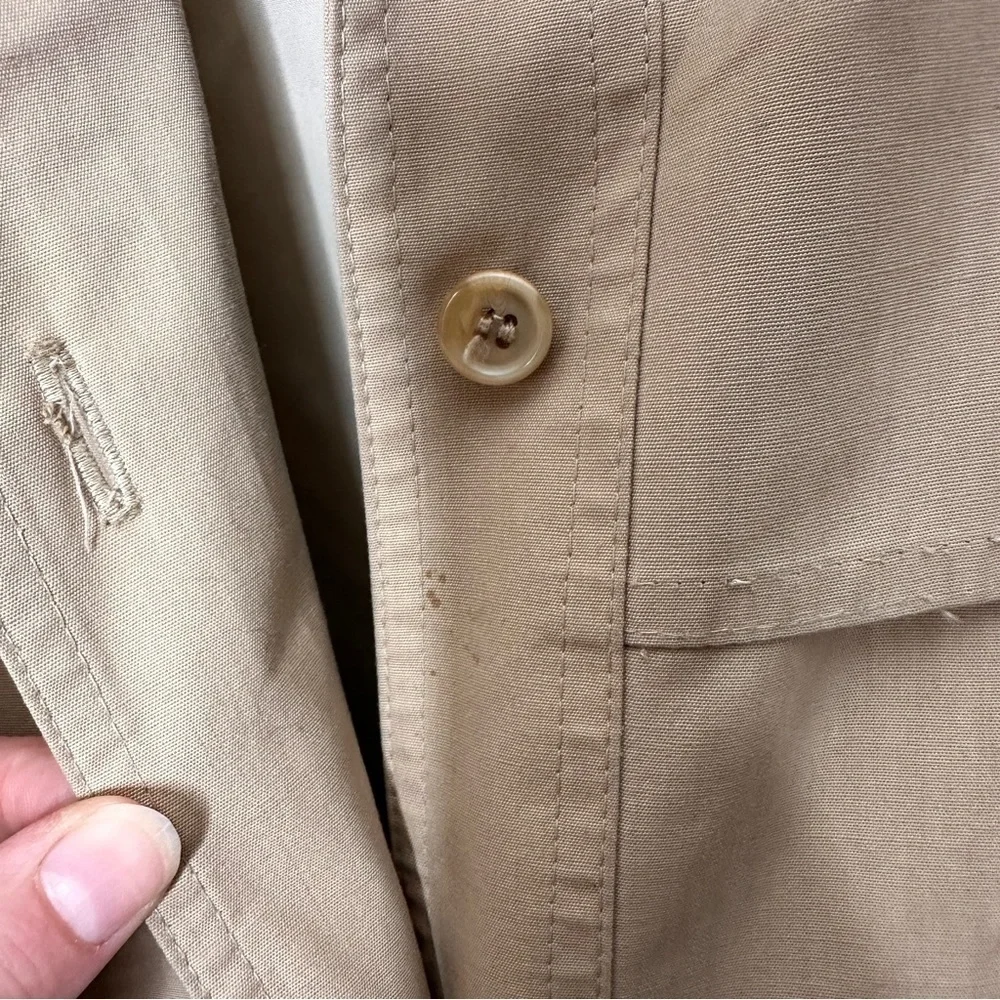 Vintage London fog trench coat - Picture 4 of 13